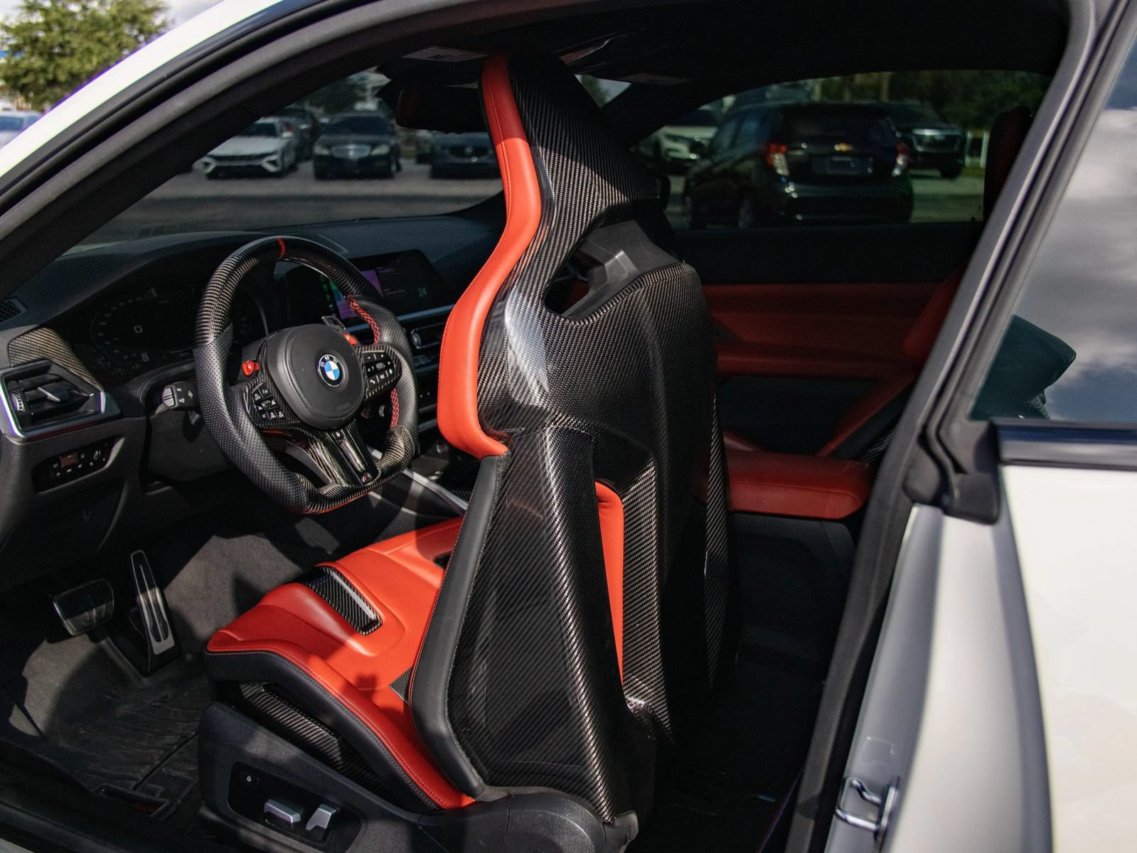 Used 2021 BMW M4 Competition w/ M Carbon Exterior Package RWD image 34