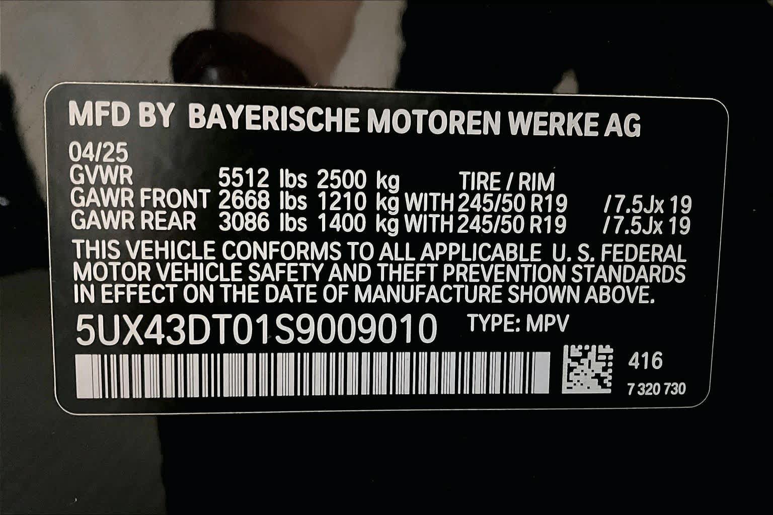 Used 2025 BMW X4 M40i w/ Premium Package AWD/4WD image 33