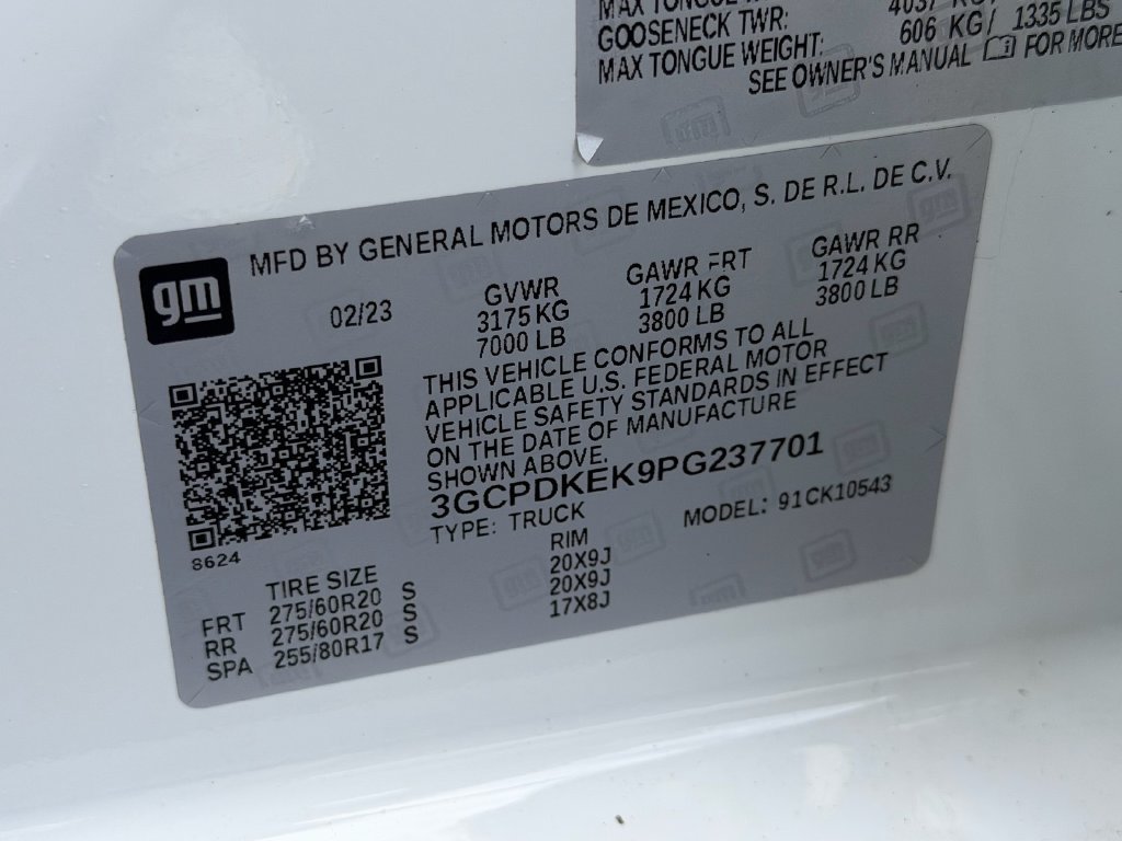 Certified 2023 Chevrolet Silverado 1500 LT AWD/4WD image 20