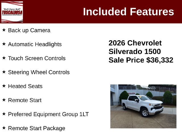 Certified 2026 Chevrolet Silverado 1500 LT RWD image 6