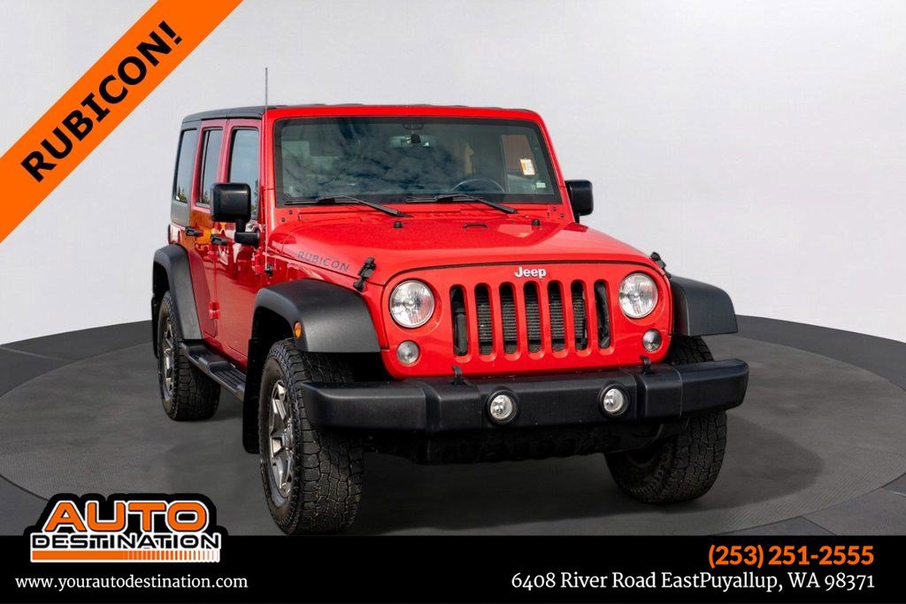 Used 2014 Jeep Wrangler Unlimited Rubicon w/ Dual Top Group image 1