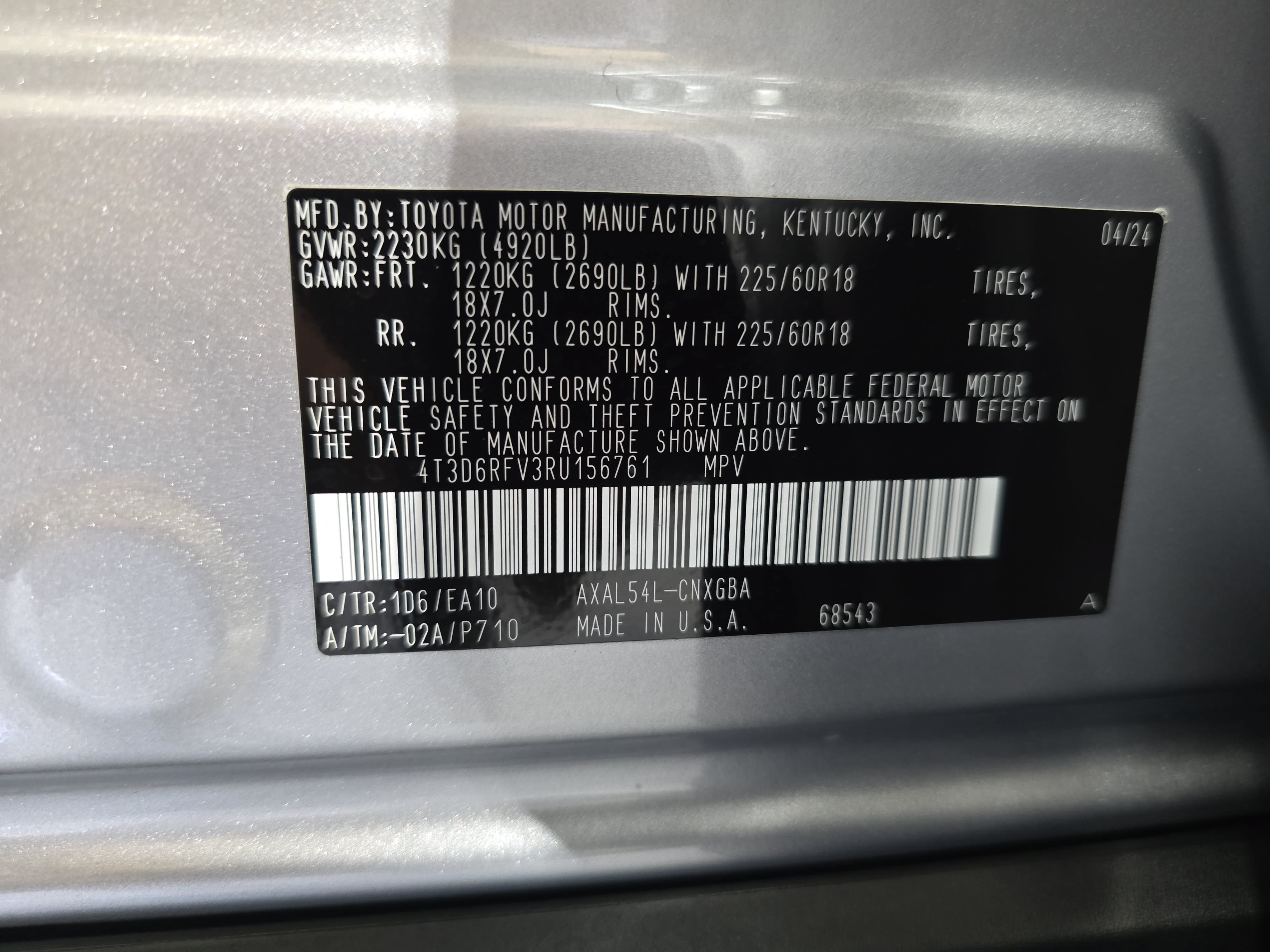 Used 2024 Toyota RAV4 Limited w/ Advanced Technology Package AWD/4WD image 35