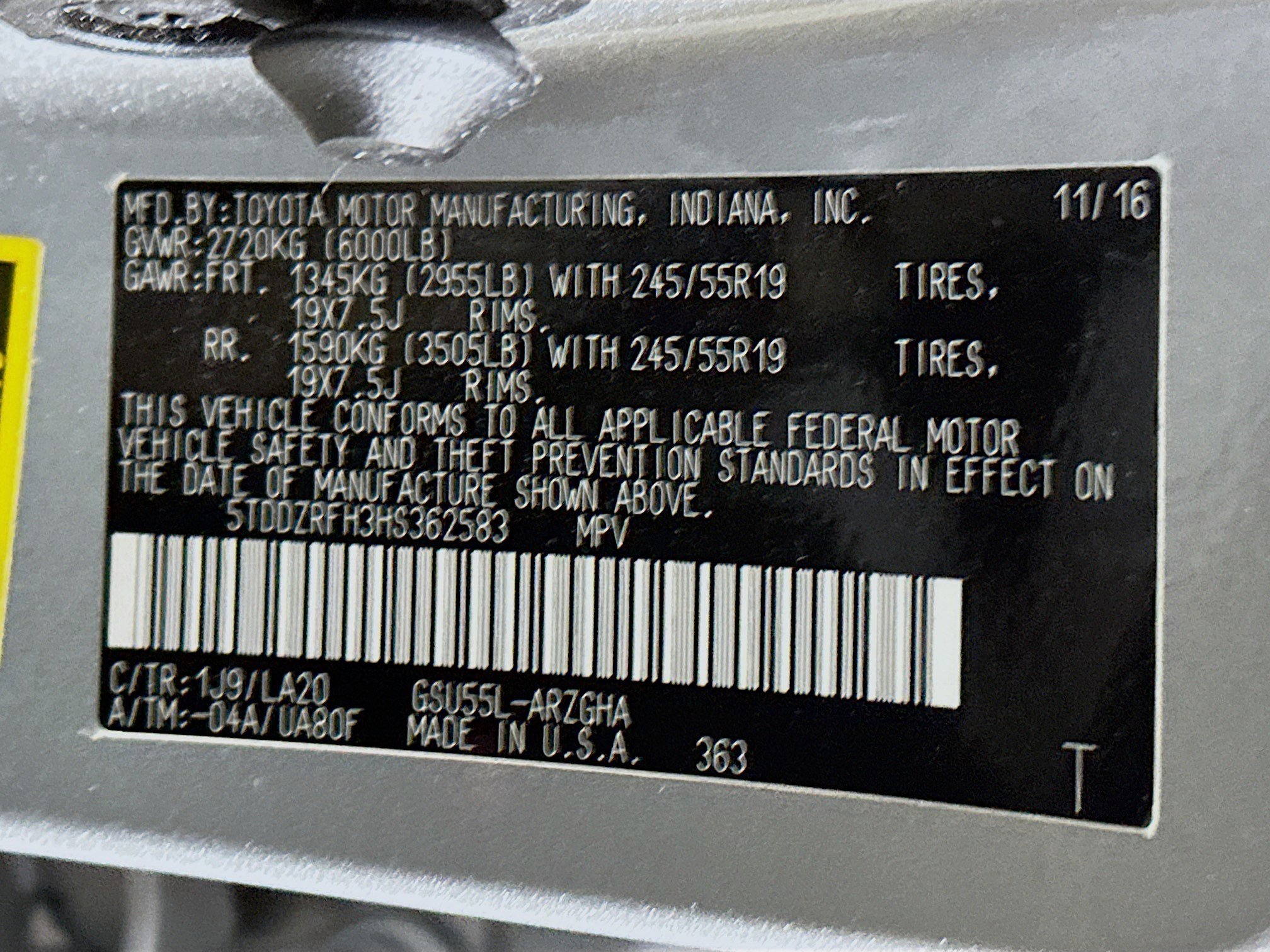 Used 2017 Toyota Highlander Limited image 35