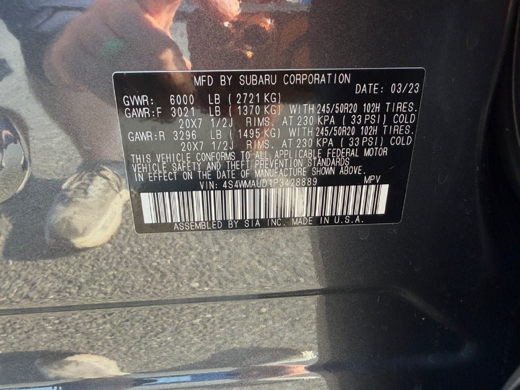 Used 2023 Subaru Ascent Limited w/ Technology Package AWD/4WD image 37
