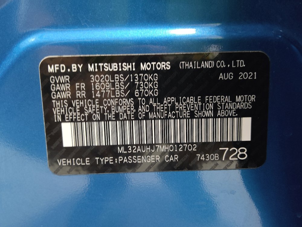 Used 2021 Mitsubishi Mirage SE image 33