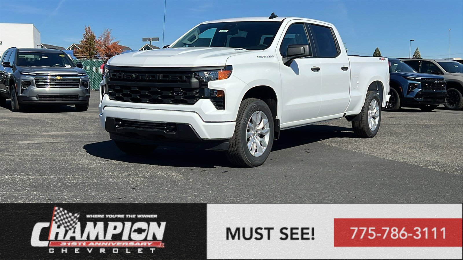 New 2026 Chevrolet Silverado 1500 Custom