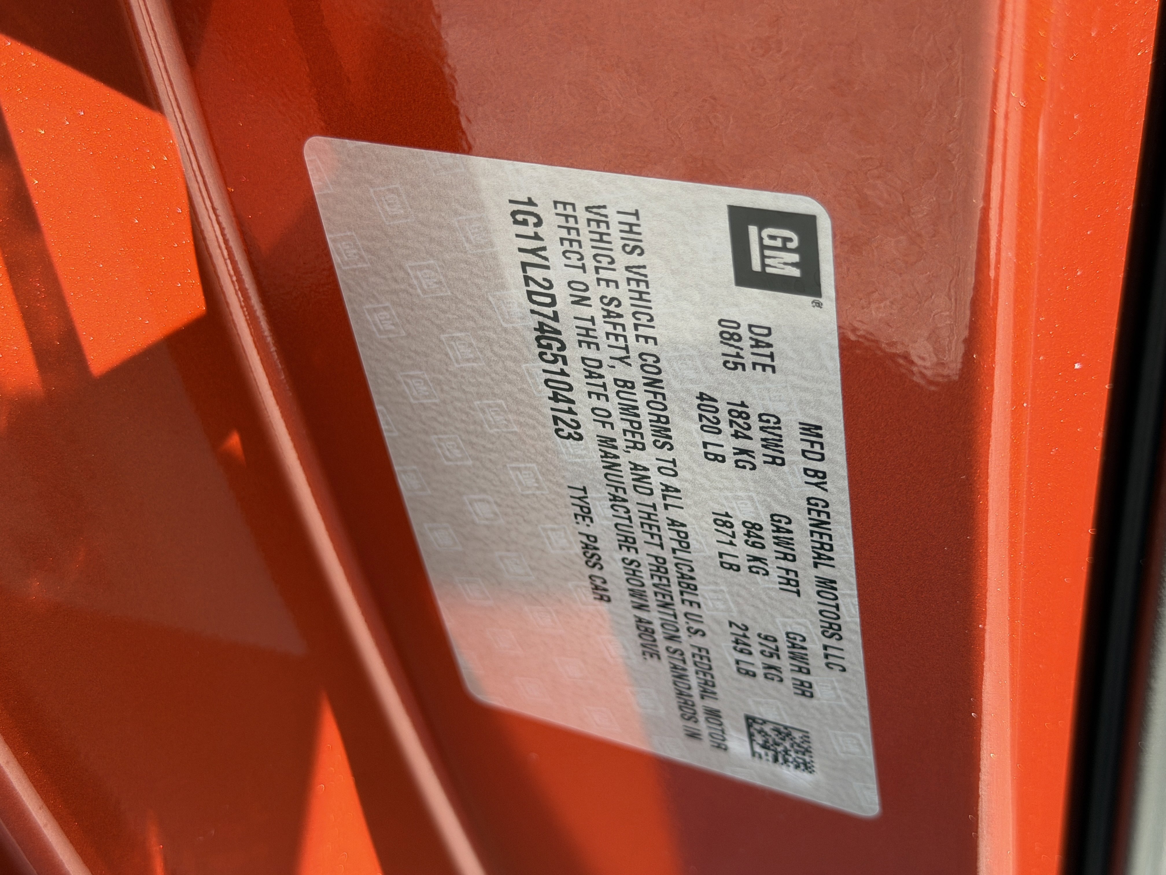 Used 2016 Chevrolet Corvette Stingray Coupe w/ 3LT Preferred Equipment Group image 37