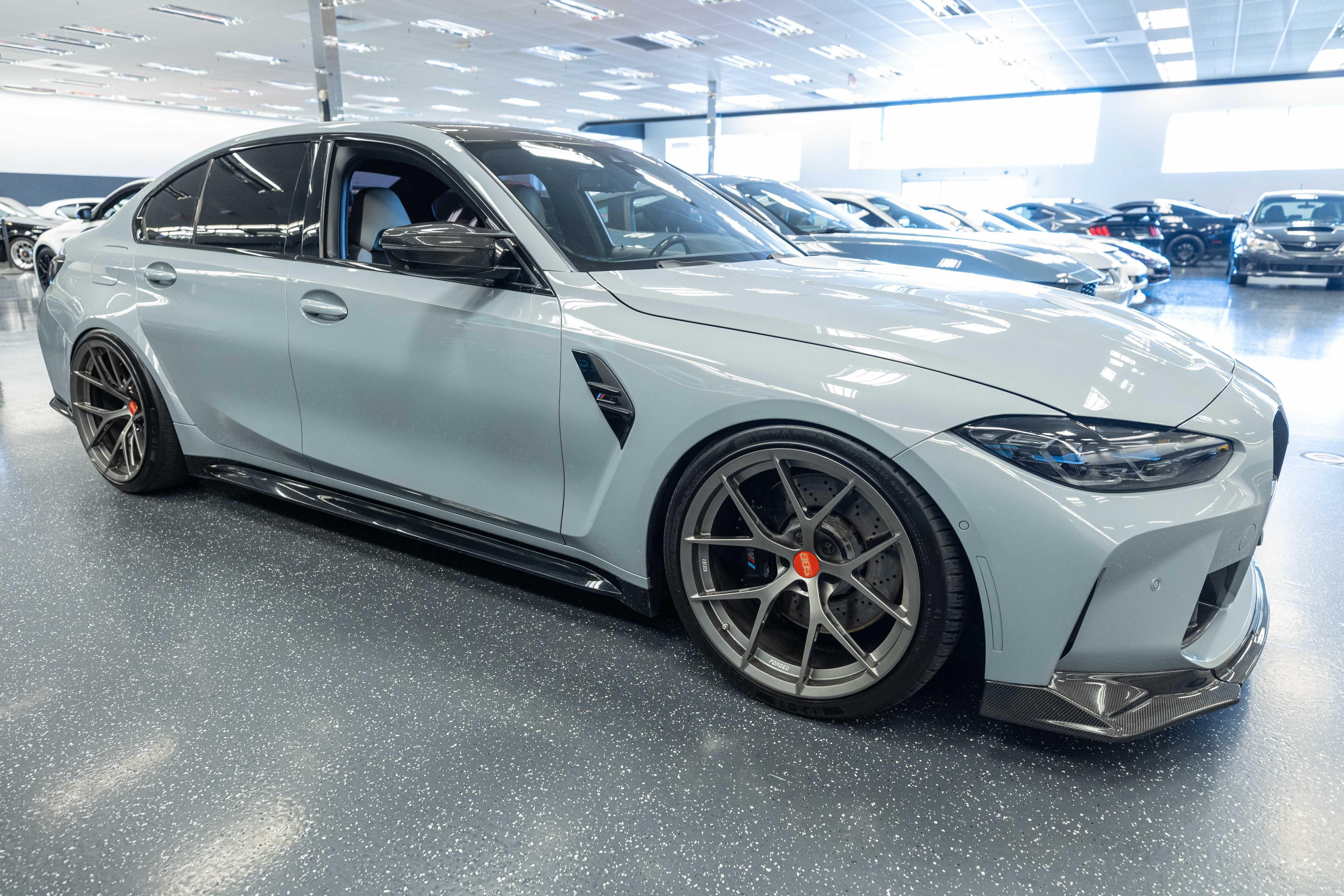 Used 2021 BMW M3 Competition w/ M Carbon Exterior Package RWD image 4