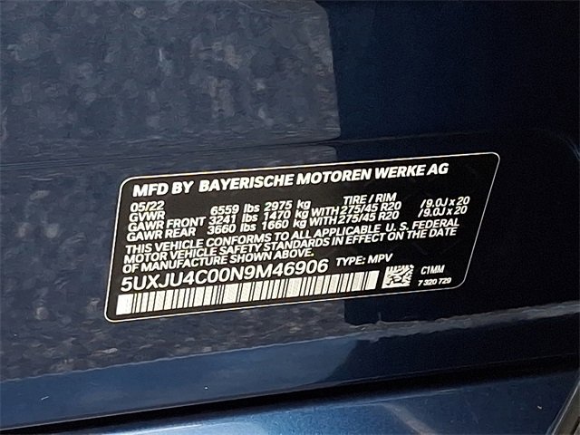 Used 2022 BMW X5 M50i image 37
