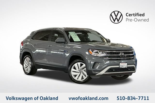 Certified 2022 Volkswagen Atlas Cross Sport SE AWD/4WD image 1