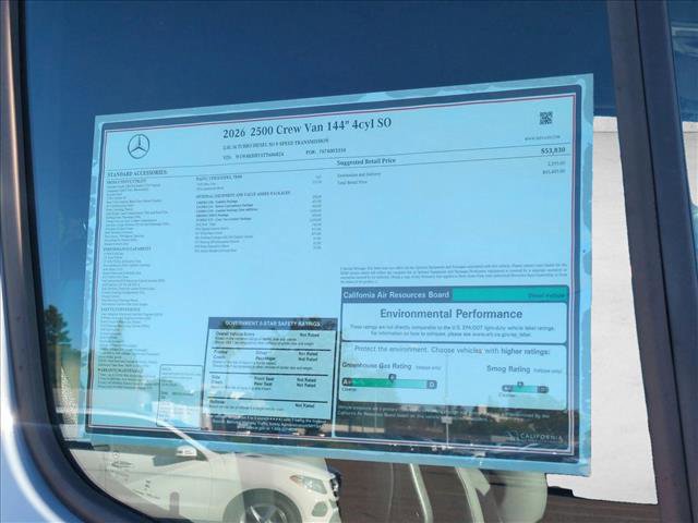 New 2026 Mercedes-Benz Sprinter 2500 image 17