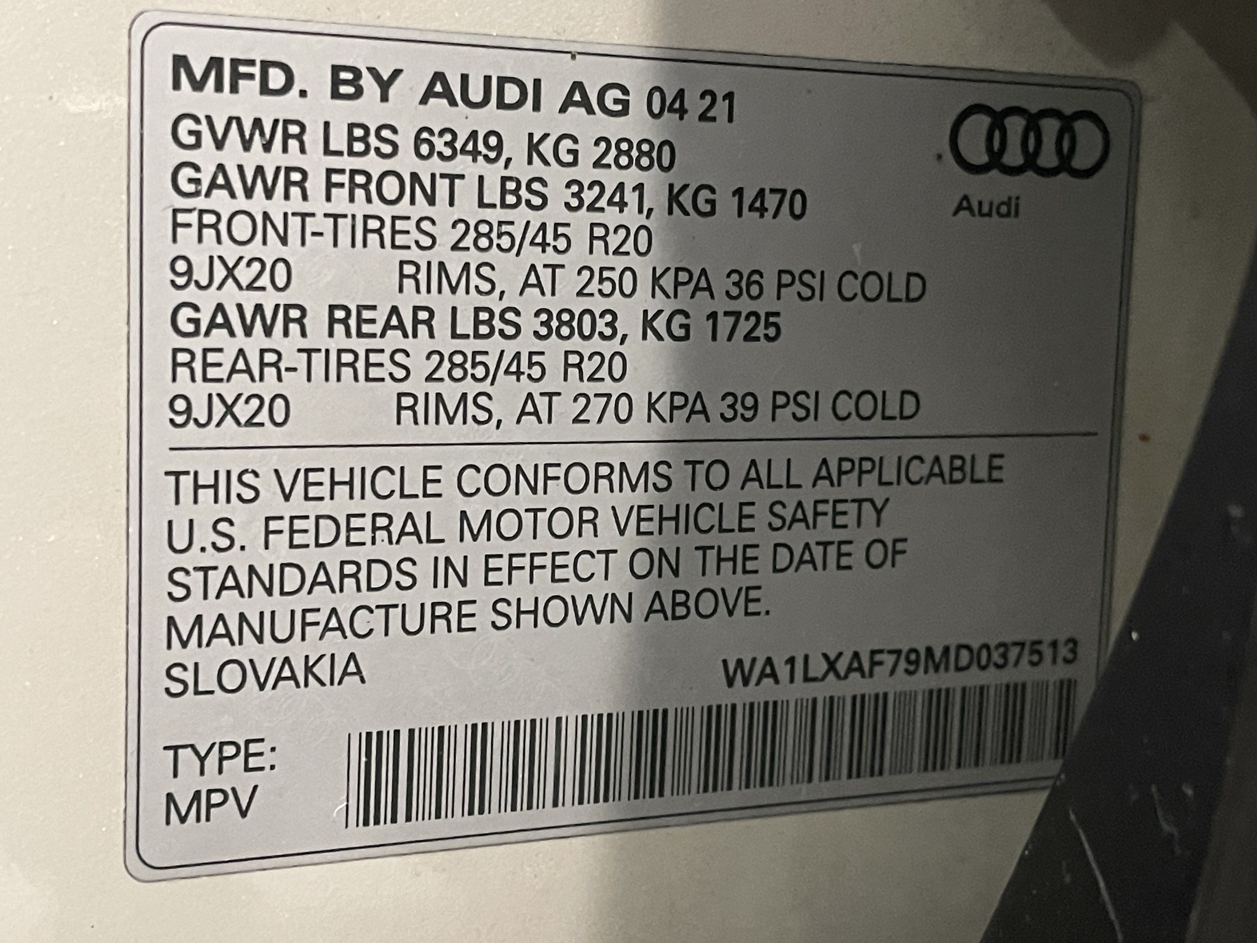Used 2021 Audi Q7 3.0T Premium Plus w/ Executive Package AWD/4WD image 25