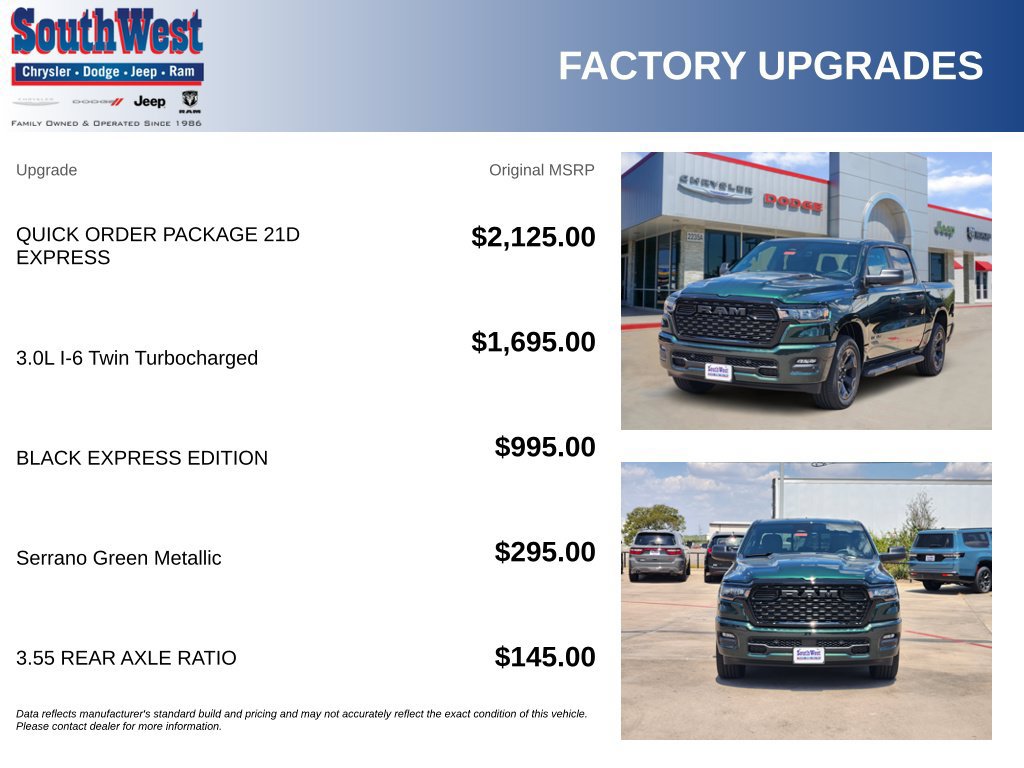 New 2027 RAM 1500 Express AWD/4WD image 11