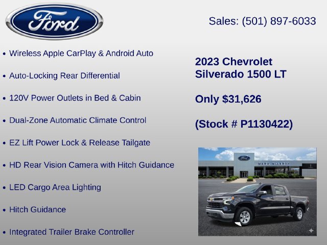 Used 2023 Chevrolet Silverado 1500 LT w/ Protection Package AWD/4WD image 12