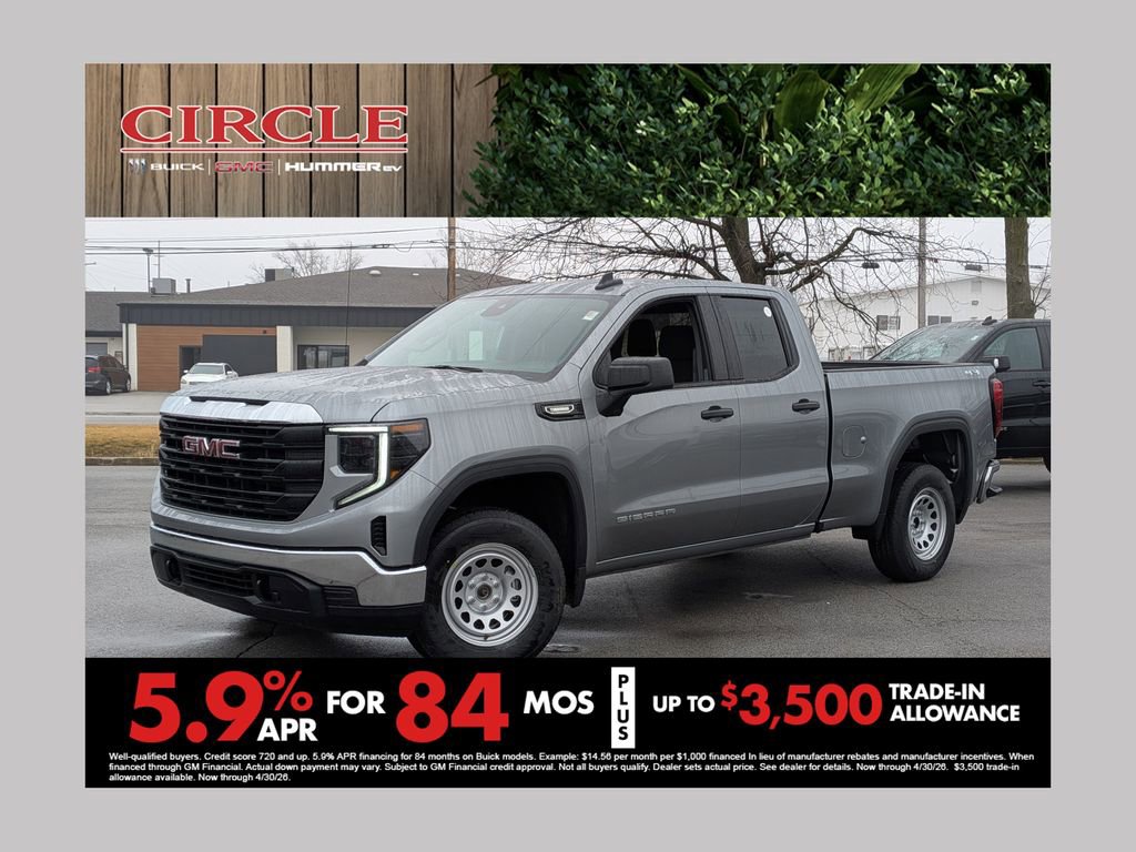 New 2026 GMC Sierra 1500 Pro w/ Pro Value Package image 1
