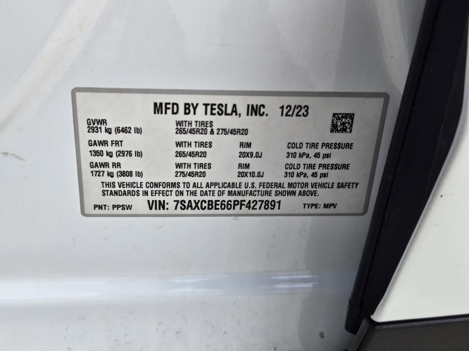 Used 2023 Tesla Model X Plaid AWD/4WD image 25