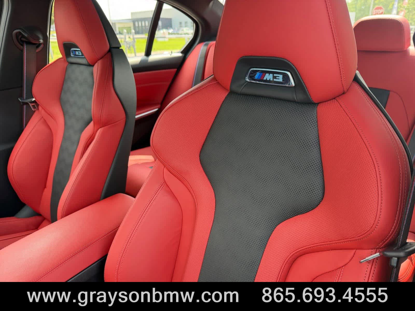 Used 2025 BMW M3 w/ M Carbon Exterior Package RWD image 13