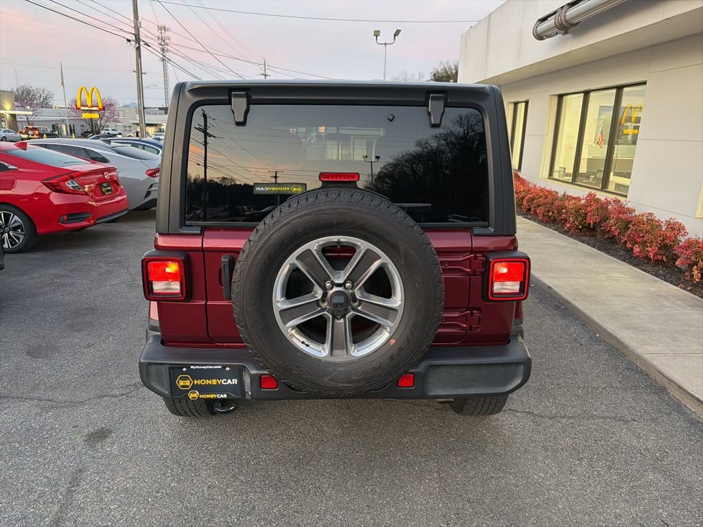 Used 2021 Jeep Wrangler Unlimited Sahara w/ Cold Weather Group image 6