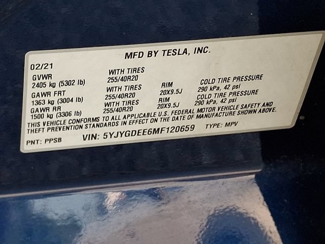 Used 2021 Tesla Model Y Long Range AWD/4WD image 26