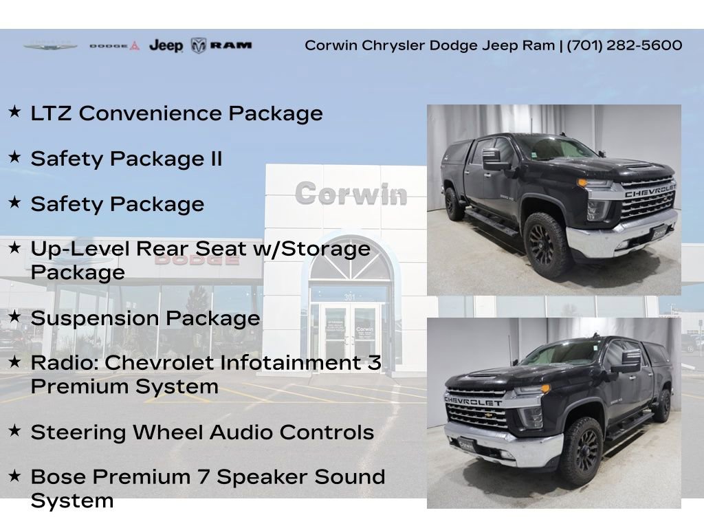 Used 2020 Chevrolet Silverado 3500 LTZ w/ LTZ Premium Package image 15