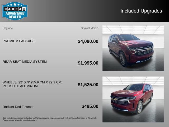 Used 2024 Chevrolet Tahoe Premier w/ Premium Package AWD/4WD image 3