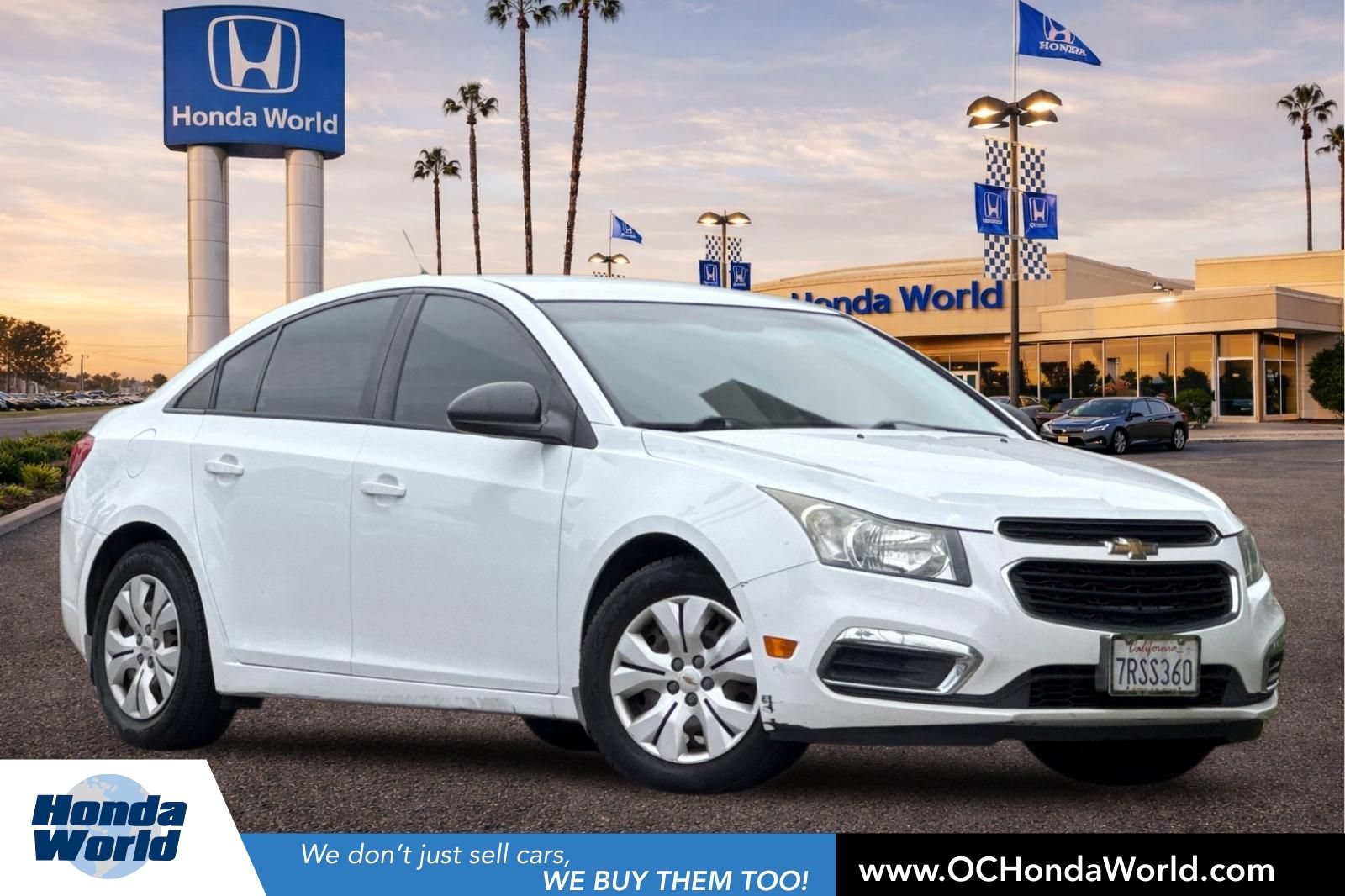 Used 2016 Chevrolet Cruze LS