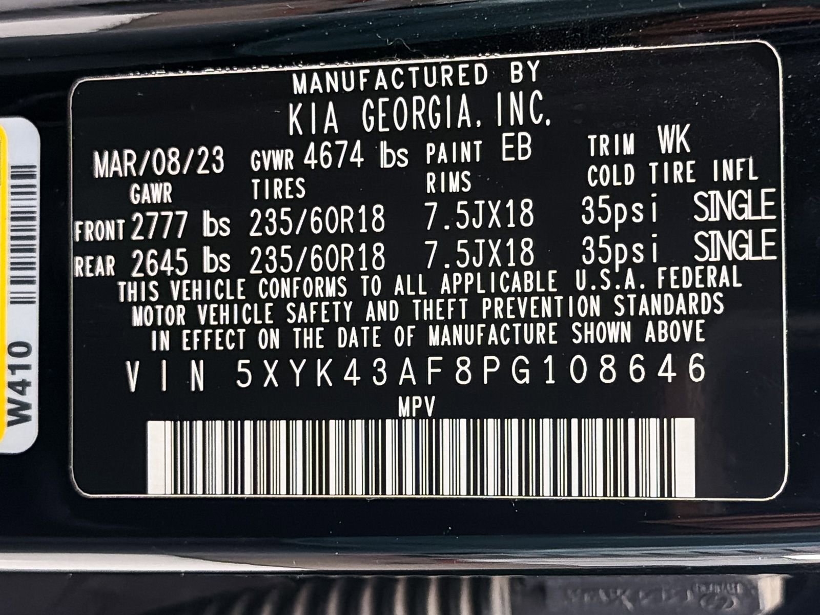 Used 2023 Kia Sportage SX FWD image 35