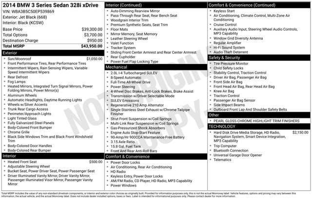 Used 2014 BMW 328i xDrive Sedan image 33
