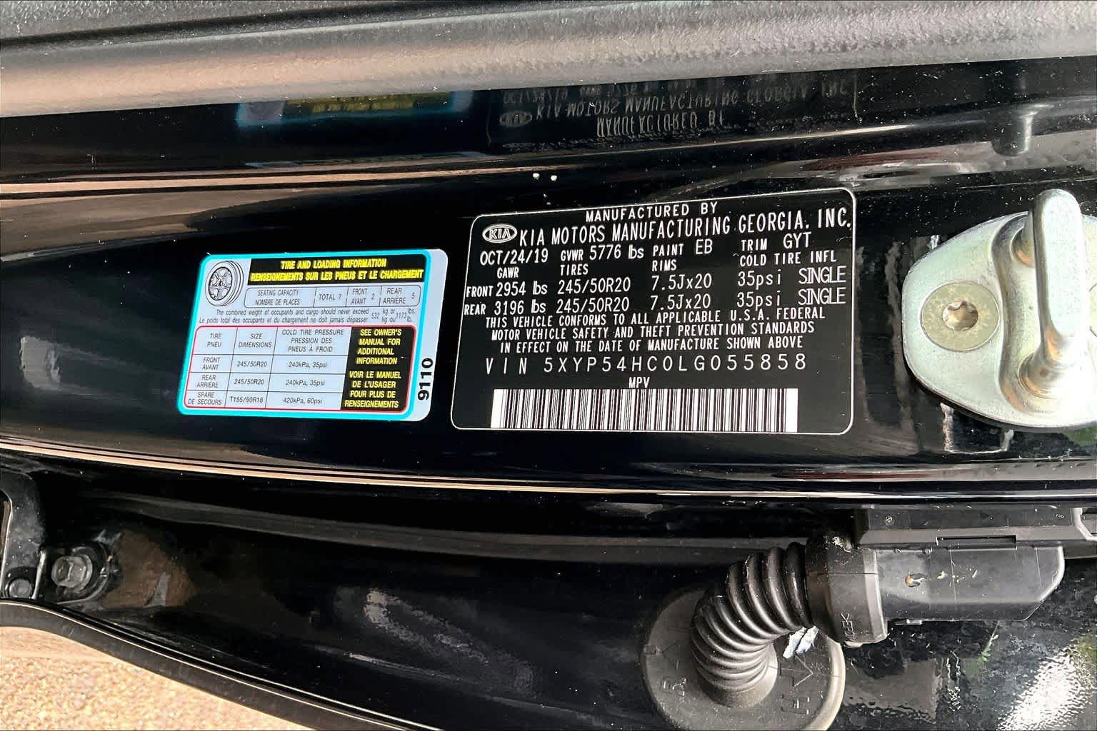 Used 2020 Kia Telluride SX w/ Towing Package FWD image 35