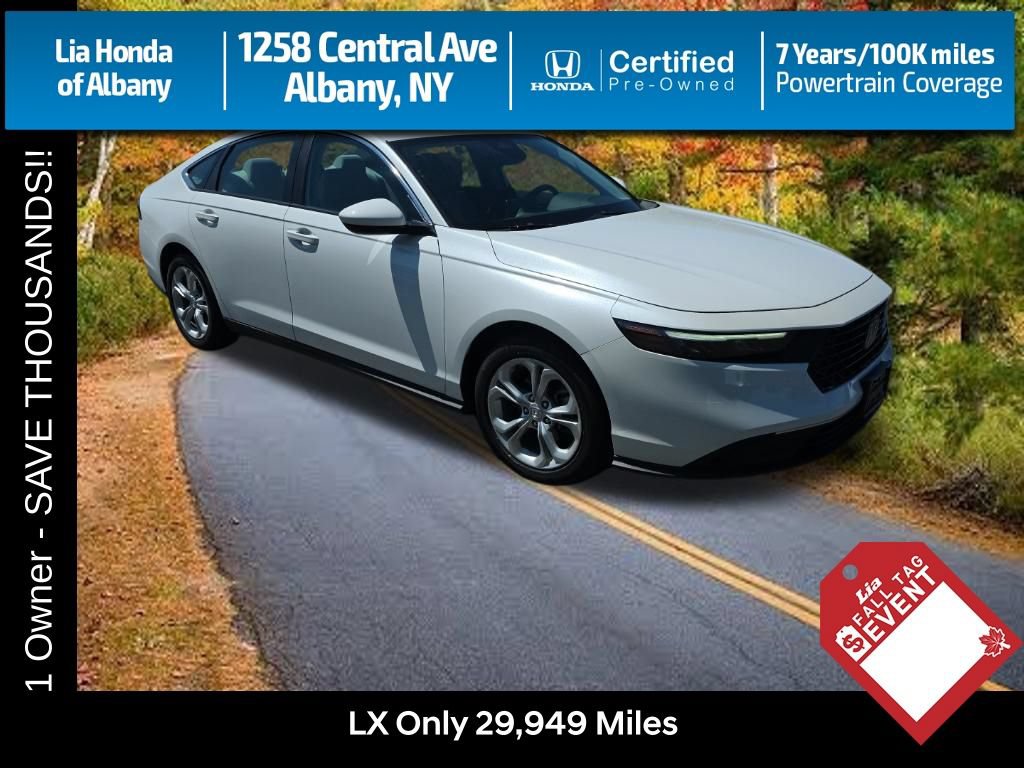 Certified 2023 Honda Accord LX