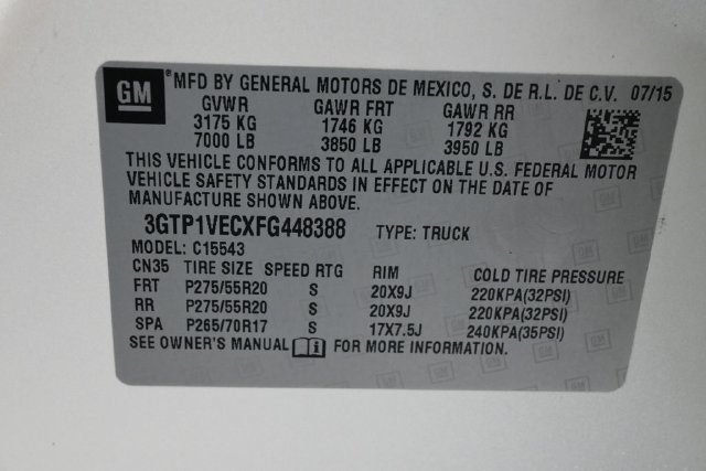 Used 2015 GMC Sierra 1500 SLT RWD image 24