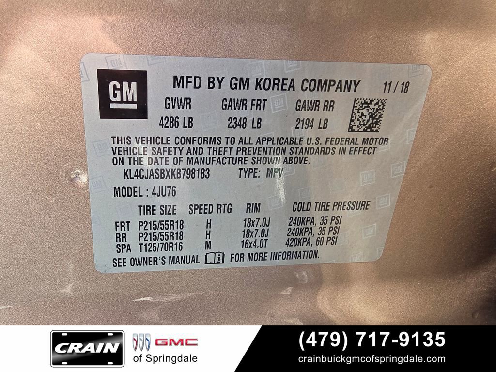 Used 2019 Buick Encore Preferred FWD image 32