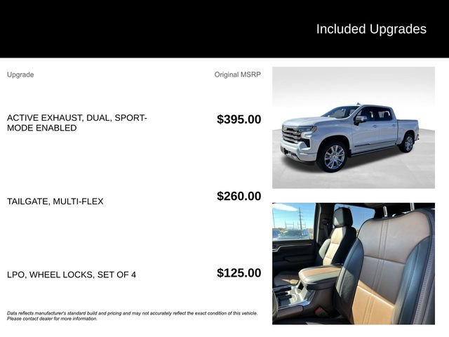 Used 2024 Chevrolet Silverado 1500 High Country w/ Technology Package AWD/4WD image 11