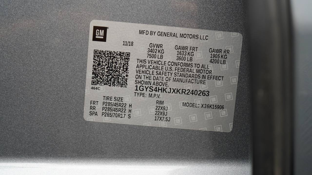 Used 2019 Cadillac Escalade ESV Luxury AWD/4WD image 33