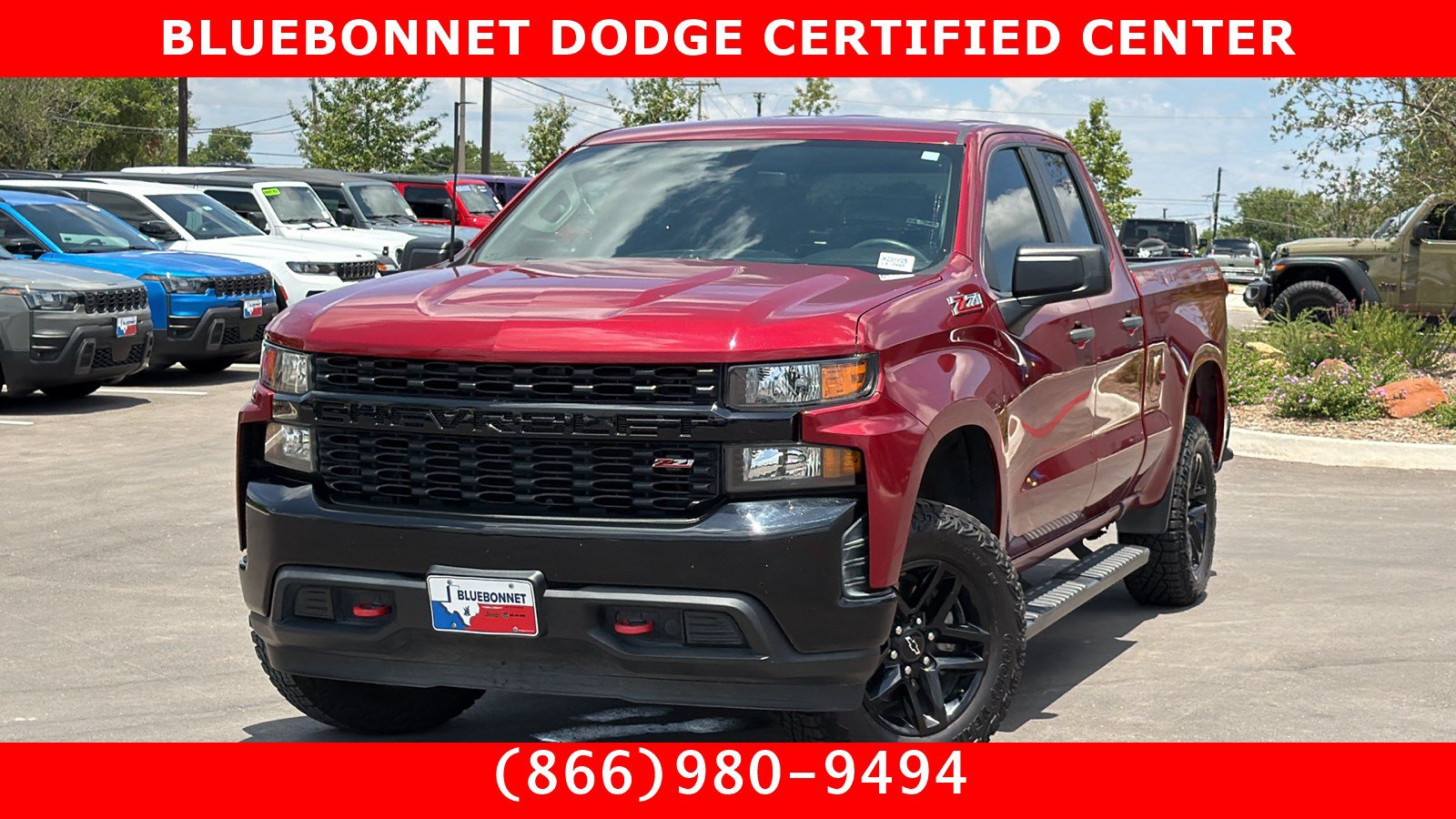 Used 2019 Chevrolet Silverado 1500 Custom Trail Boss w/ Custom Convenience Package