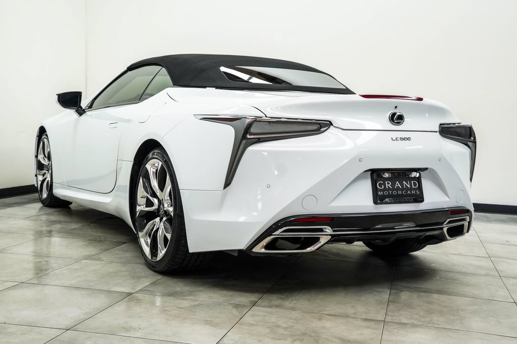 Used 2021 Lexus LC 500 Convertible w/ Touring Package RWD image 11