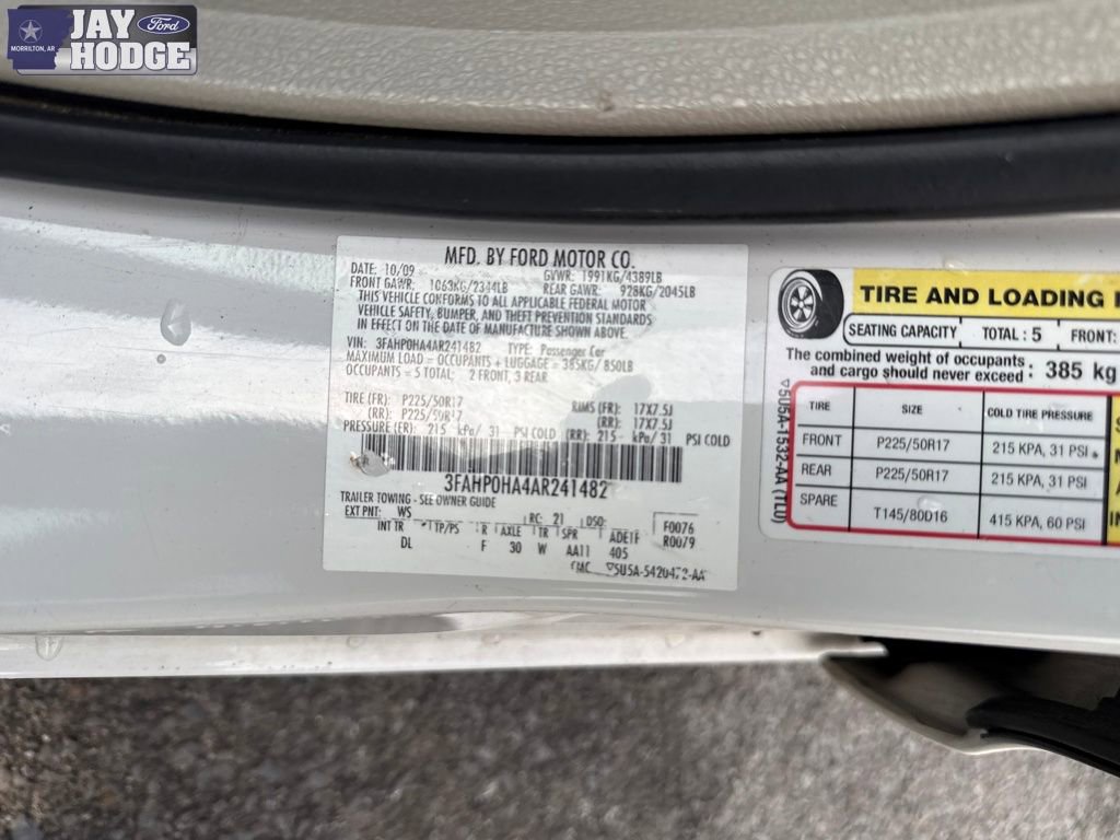Used 2010 Ford Fusion SE image 32