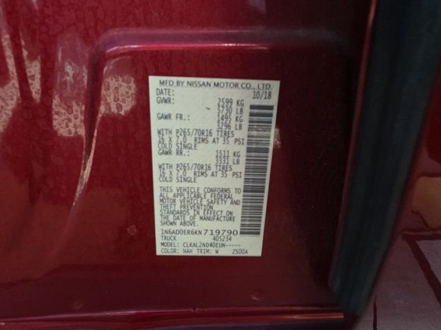 Used 2019 Nissan Frontier SV image 29