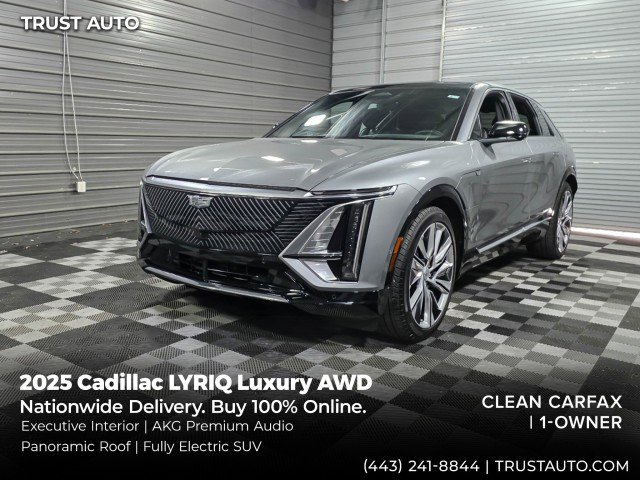 Used 2025 Cadillac Lyriq Luxury w/ LPO, Floor Liner Package image 1