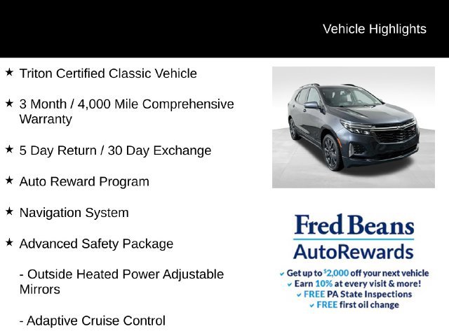 Used 2022 Chevrolet Equinox RS w/ RS Leather Package AWD/4WD image 5