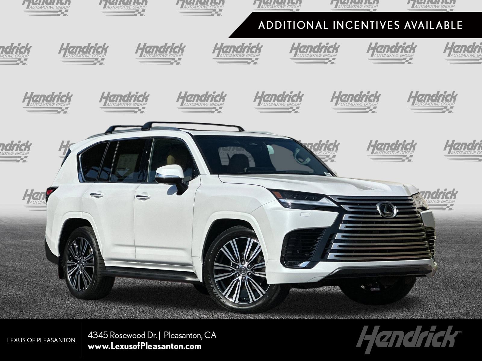 New 2025 Lexus LX 600 4WD w/ Luxury Package