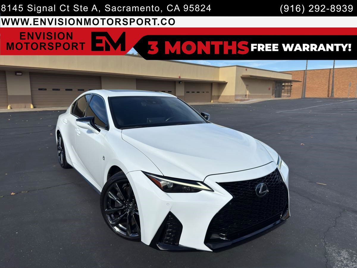Used 2022 Lexus IS 350 F Sport w/ Navigation Package RWD image 1