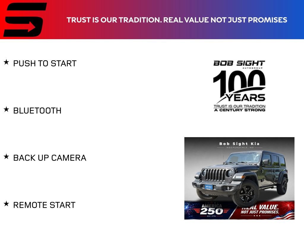 Used 2020 Jeep Wrangler Unlimited Sport AWD/4WD image 2
