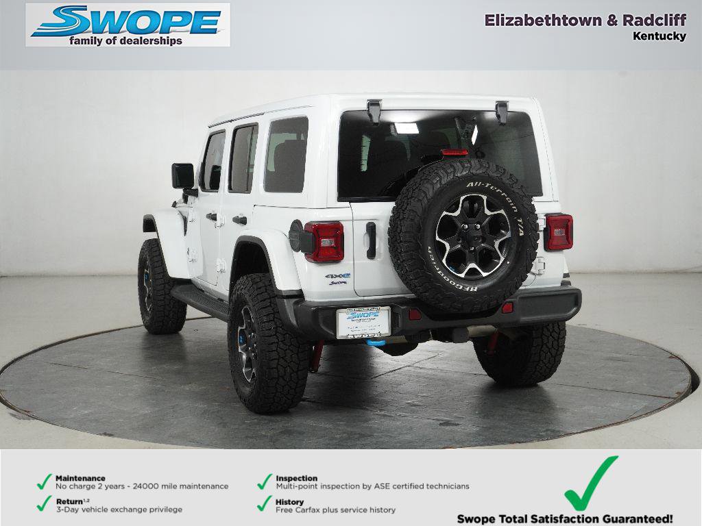 Used 2023 Jeep Wrangler Unlimited Rubicon 4xe w/ Cold Weather Group image 5