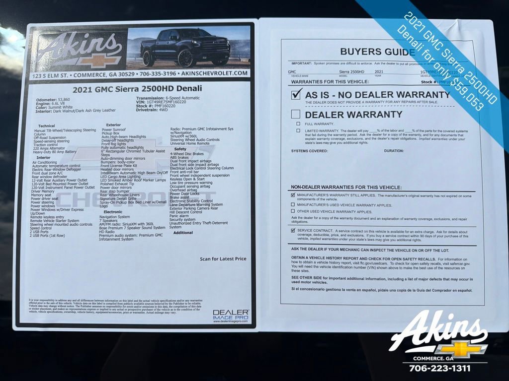 Certified 2021 GMC Sierra 2500 Denali w/ Denali Ultimate Package image 11