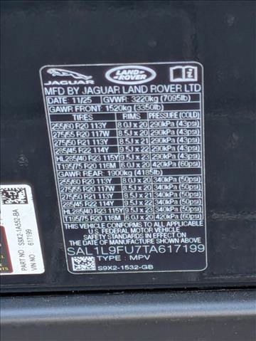 Used 2026 Land Rover Range Rover Sport Dynamic SE image 26