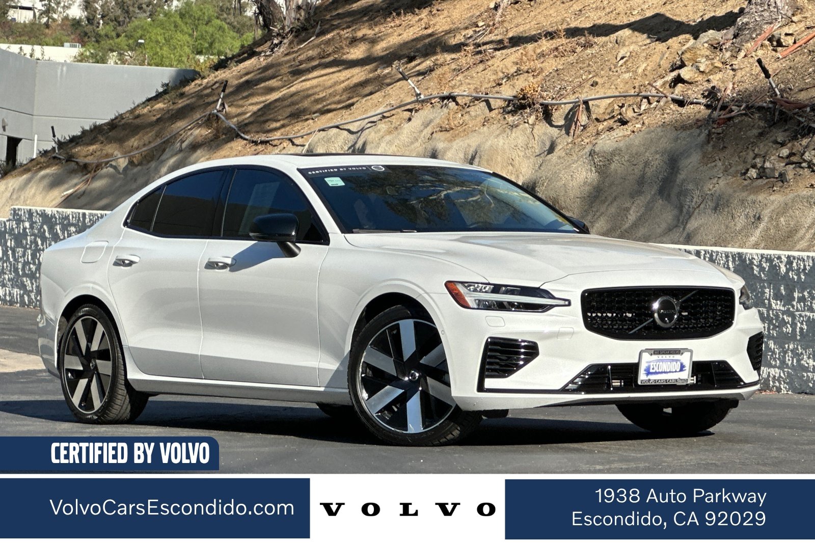 Certified 2025 Volvo S60 T8 Plus w/ Climate Package