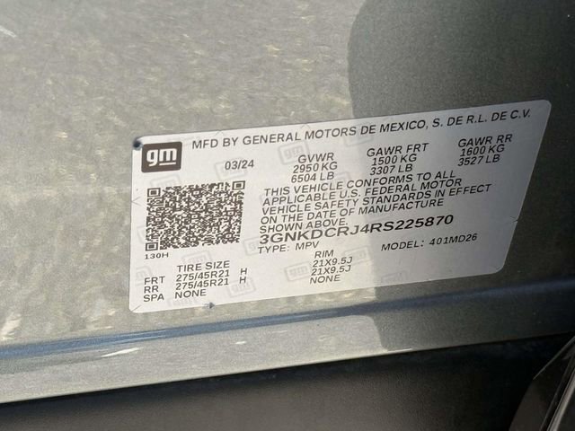 Certified 2024 Chevrolet Blazer EV RS image 25