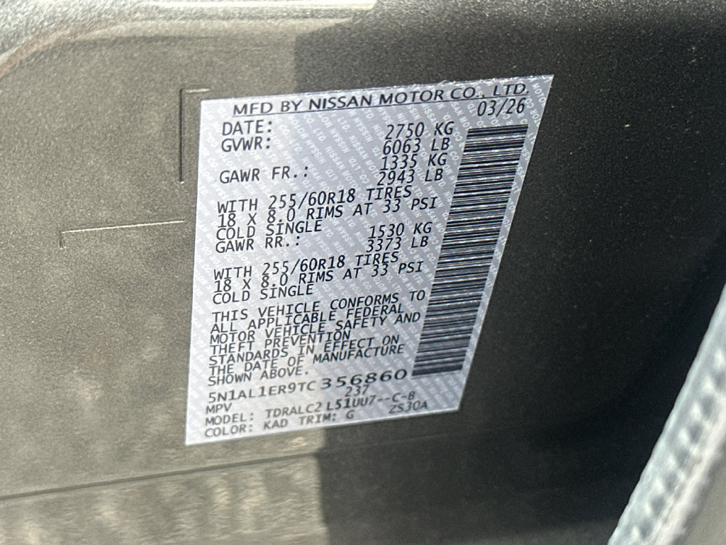 Used 2026 INFINITI QX60 Pure w/ Cargo Package FWD image 34
