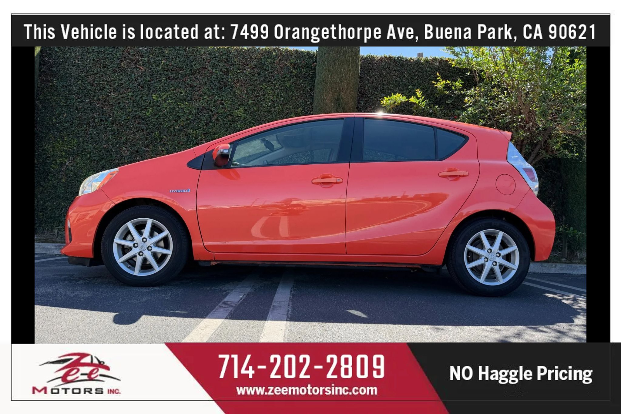 Used 2013 Toyota Prius C Four FWD image 7